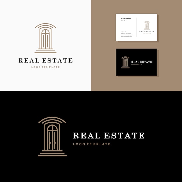Download Real Estate Investment Logo Ideas PSD - Free PSD Mockup Templates