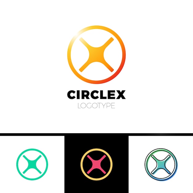 Download Free Simple Letter X Logo Circle Line Logotype Premium Vector Use our free logo maker to create a logo and build your brand. Put your logo on business cards, promotional products, or your website for brand visibility.