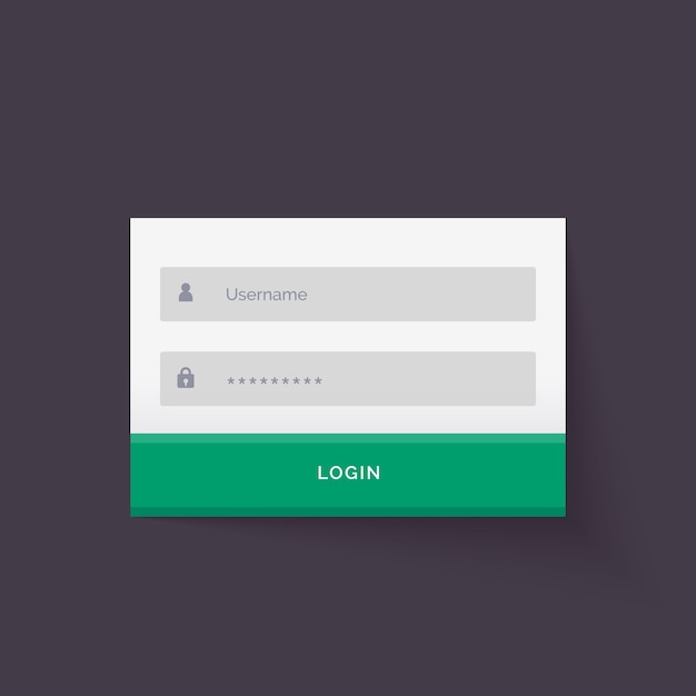 simple-login-form-template-vector-free-download
