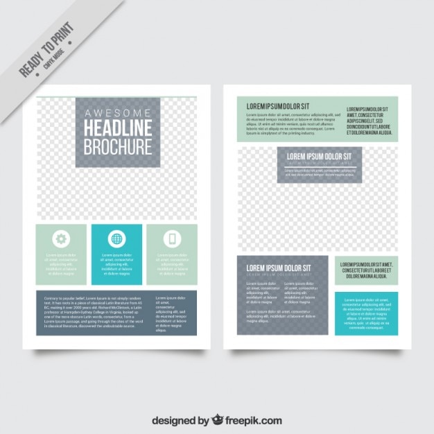Free Vector Simple And Modern Flyer