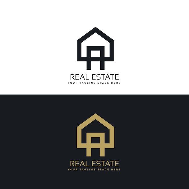 Download Free Download This Free Vector Simple Real Estate Logo Use our free logo maker to create a logo and build your brand. Put your logo on business cards, promotional products, or your website for brand visibility.