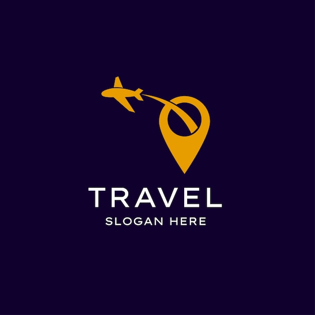 Premium Vector | Simple travel logo