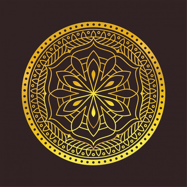 Download Simple vintage mandala | Premium Vector