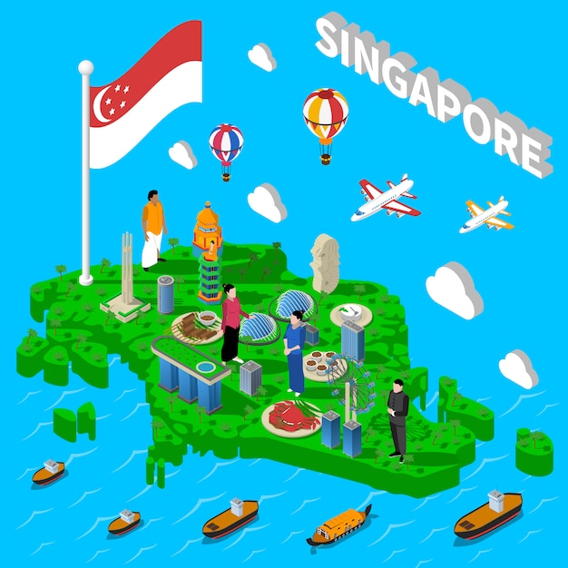 シンガポール 画像 無料のベクター ストックフォト Psd