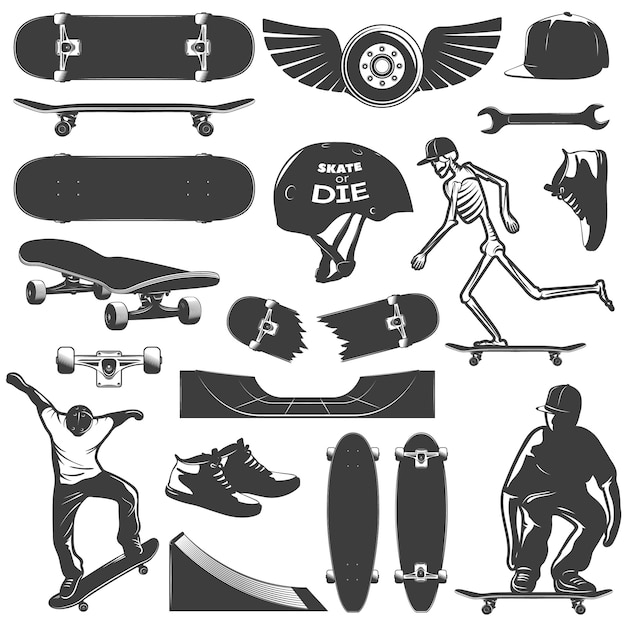 equipment of skateboarding
