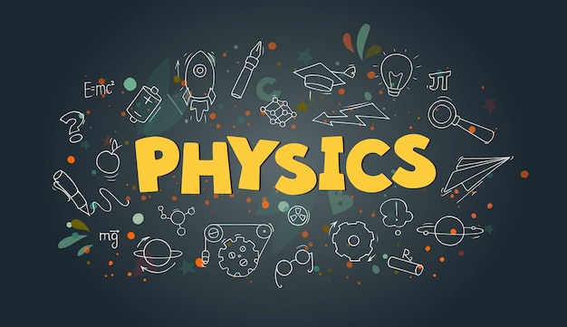 Premium Vector Sketch Of Physics