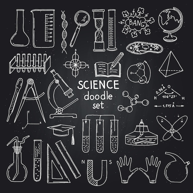 chalkboard illustration