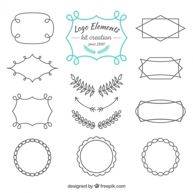 Download Free Sketches Logo Elements Premium Vector Use our free logo maker to create a logo and build your brand. Put your logo on business cards, promotional products, or your website for brand visibility.