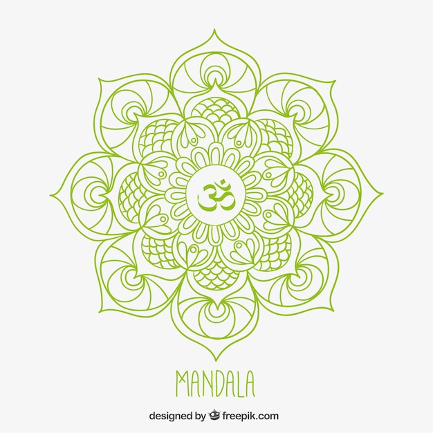 Download Sketchy mandala Vector | Free Download