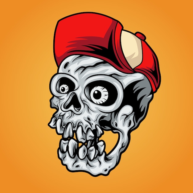 Download Premium Vector | Skull boy