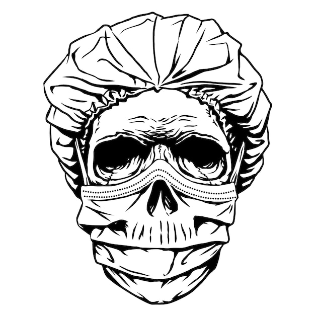 Download Free Skull Face In Medical Face Mask And Hat Corona Virus Quarantine Use our free logo maker to create a logo and build your brand. Put your logo on business cards, promotional products, or your website for brand visibility.