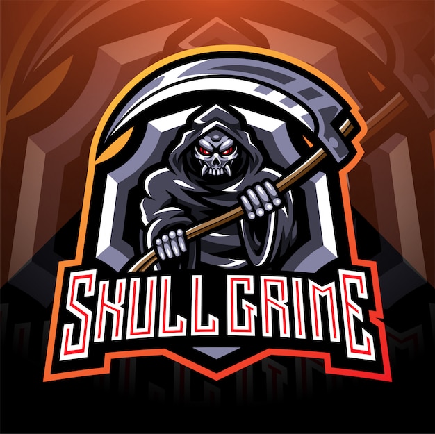 Download Free Skull Grime Esport Mascot Logo Premium Vector Use our free logo maker to create a logo and build your brand. Put your logo on business cards, promotional products, or your website for brand visibility.