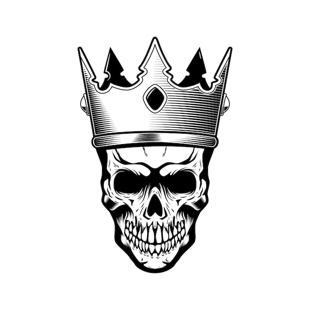 Free Free King Skull Svg 91 SVG PNG EPS DXF File