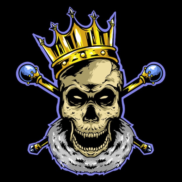 Free Free 247 Skull Crown Svg SVG PNG EPS DXF File