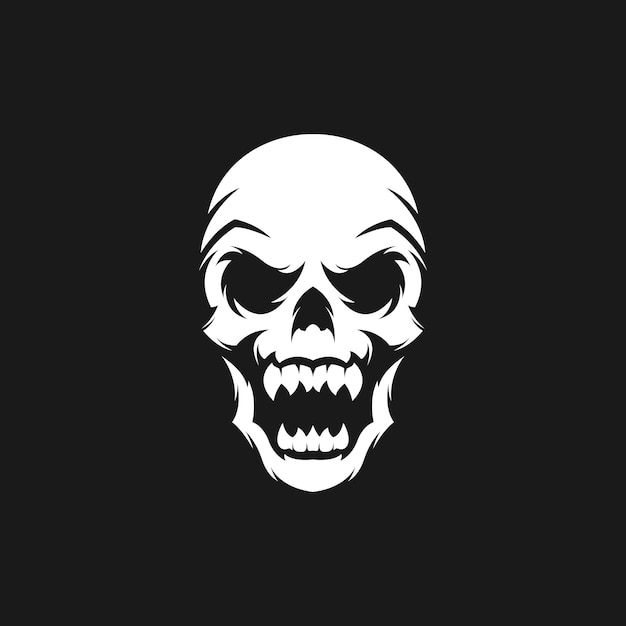 Premium Vector | Skull logo