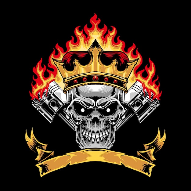Download Free Skull Piston And Crown For Racing Stuff Art Print Design Premium Use our free logo maker to create a logo and build your brand. Put your logo on business cards, promotional products, or your website for brand visibility.