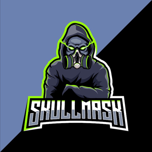 Download Free Skull With Gas Mask Mascot Esport Logo Design Premium Vector Use our free logo maker to create a logo and build your brand. Put your logo on business cards, promotional products, or your website for brand visibility.
