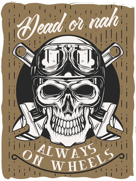 Download Free The Skull With Glasses On And Wrenches Premium Vector Use our free logo maker to create a logo and build your brand. Put your logo on business cards, promotional products, or your website for brand visibility.