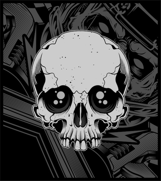 Skull | Premium Vector