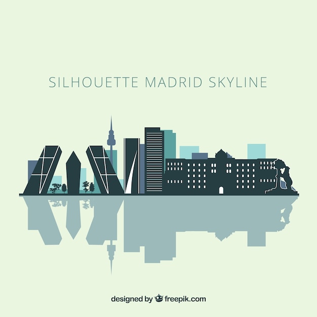 Download Free Download This Free Vector Skyline Silhouette Of Madrid Use our free logo maker to create a logo and build your brand. Put your logo on business cards, promotional products, or your website for brand visibility.