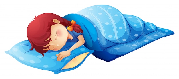 Download Free Vector | A sleeping child