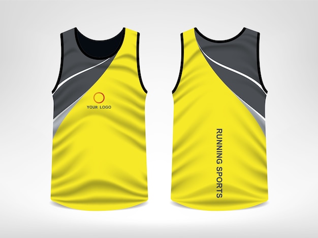 Download Premium Vector Sleeveless Sport T Shirt Design