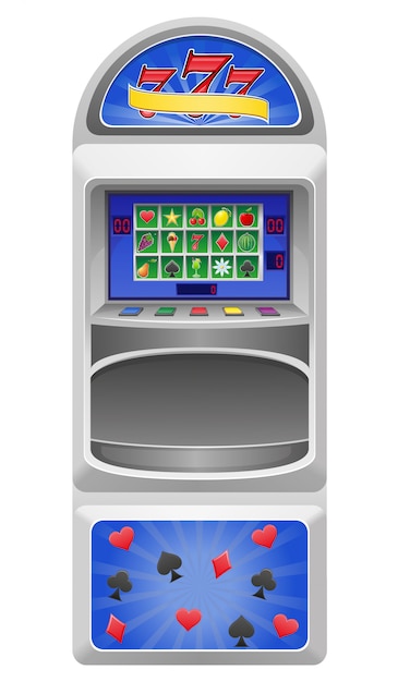 BASSNECTAR FONT casino slot machine vector image