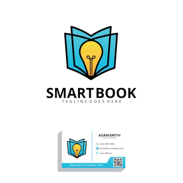Download Free Smart Book Logo Design Template Premium Vector Use our free logo maker to create a logo and build your brand. Put your logo on business cards, promotional products, or your website for brand visibility.