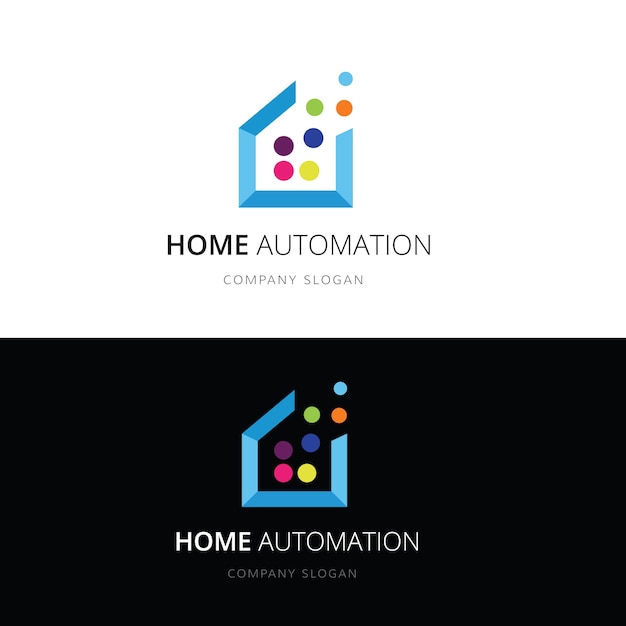 Download Free Smart Home Logo Home And House Technology Logo Vector Logo Use our free logo maker to create a logo and build your brand. Put your logo on business cards, promotional products, or your website for brand visibility.