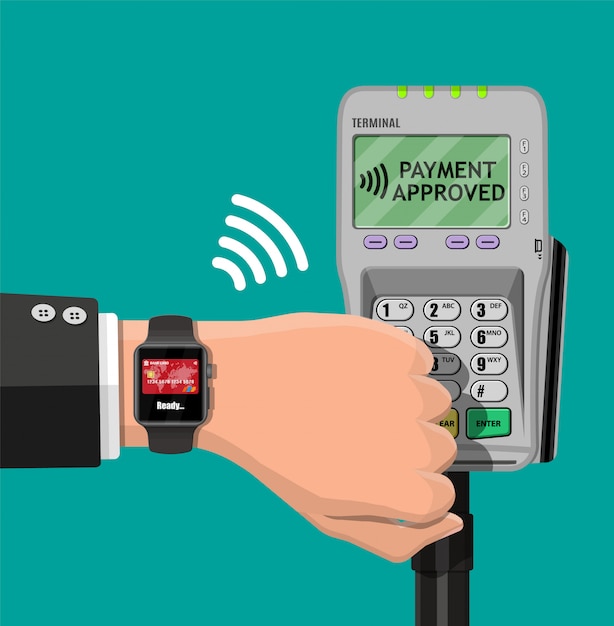 smart watches with contactless payment