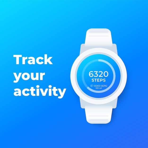 Download Free Smart Watch With Fitness App Premium Vector Use our free logo maker to create a logo and build your brand. Put your logo on business cards, promotional products, or your website for brand visibility.