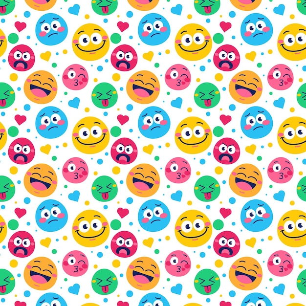 premium-vector-smile-emoticons-pattern