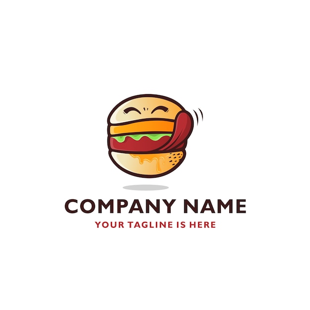 Download Free Smiling Delicious Burger Symbol Vector Icon Logo Template Use our free logo maker to create a logo and build your brand. Put your logo on business cards, promotional products, or your website for brand visibility.