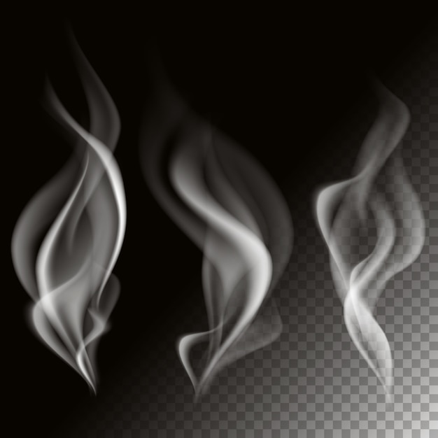 Smoke collection | Premium Vector