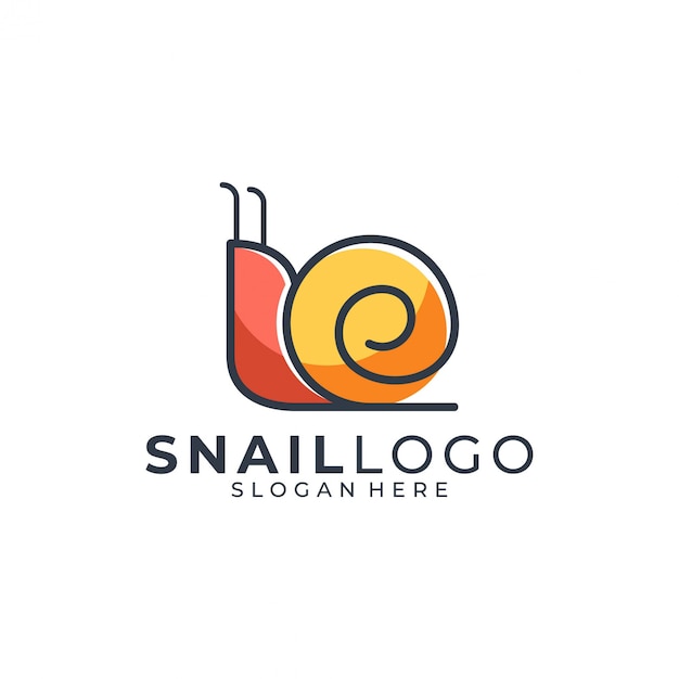 Download Free Snail Simple Colorfull Logo Premium Vector Use our free logo maker to create a logo and build your brand. Put your logo on business cards, promotional products, or your website for brand visibility.