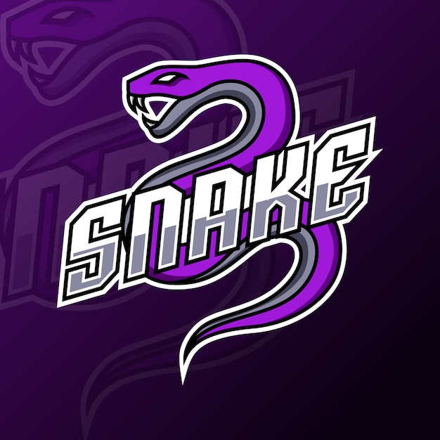 Download Free Snake Viper Mascot Gaming Logo Template Premium Vector Use our free logo maker to create a logo and build your brand. Put your logo on business cards, promotional products, or your website for brand visibility.