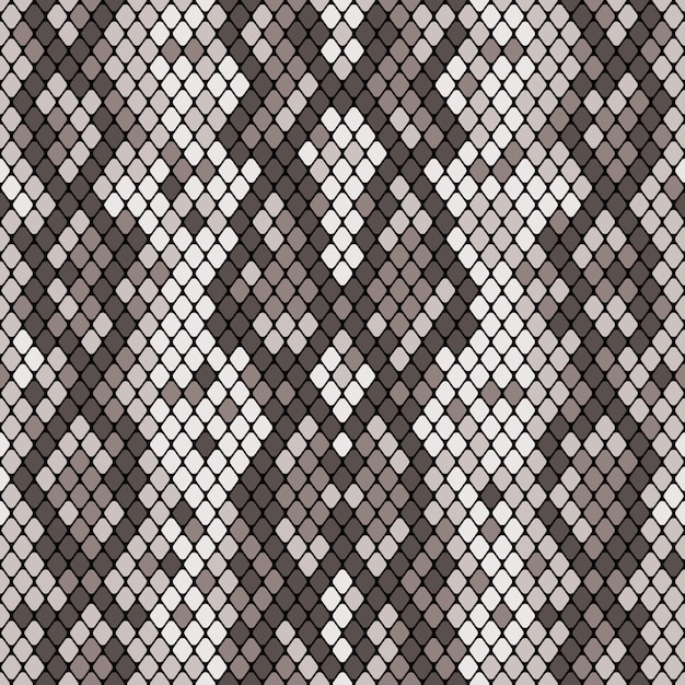 Snakeskin seamless pattern | Premium Vector