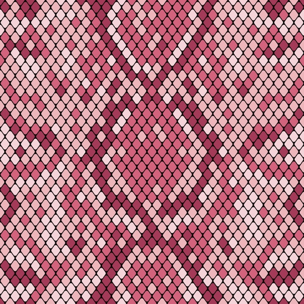 Snakeskin seamless pattern Premium Vector