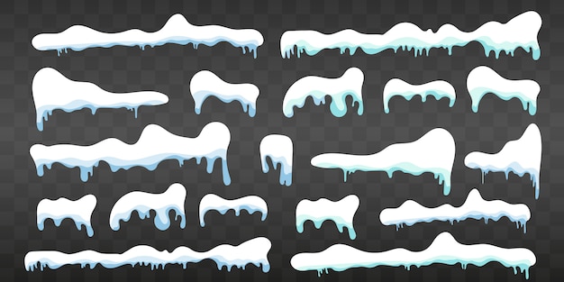 Download Snow ice. winter design. white blue snow frozen ice ...
