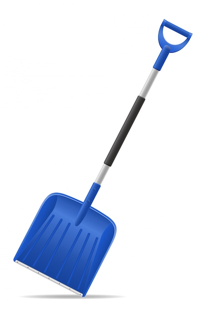 Download Snow shovels vector illustration Vector | Premium Download