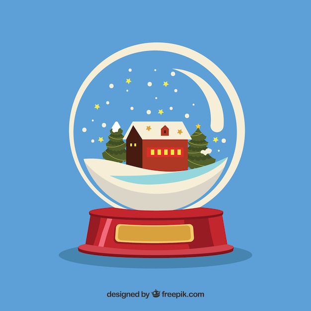 Download Snowball background | Free Vector