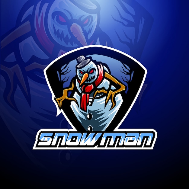 Download Free Snowman Esport Mascot Logo Template Premium Vector Use our free logo maker to create a logo and build your brand. Put your logo on business cards, promotional products, or your website for brand visibility.