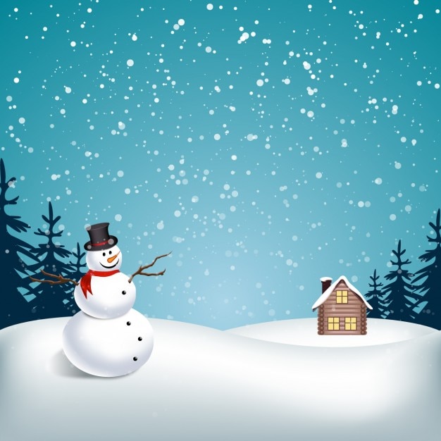 snowy landscape clipart - photo #46