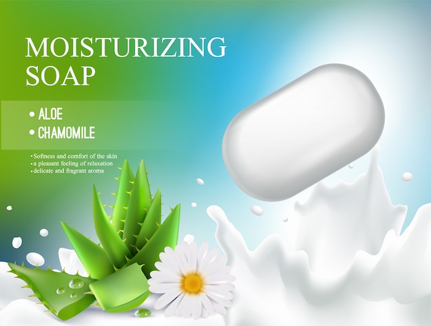 Free Vector Soap Realistic 6044