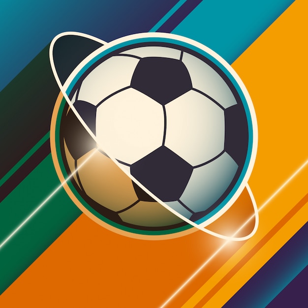 Soccer background | Premium Vector