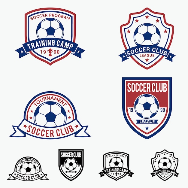 Premium Vector | Soccer badge