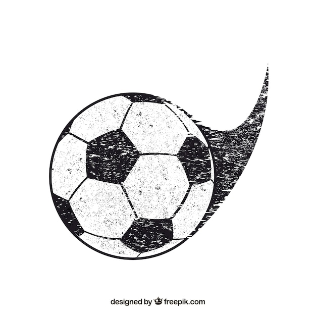 Soccer ball background with texture