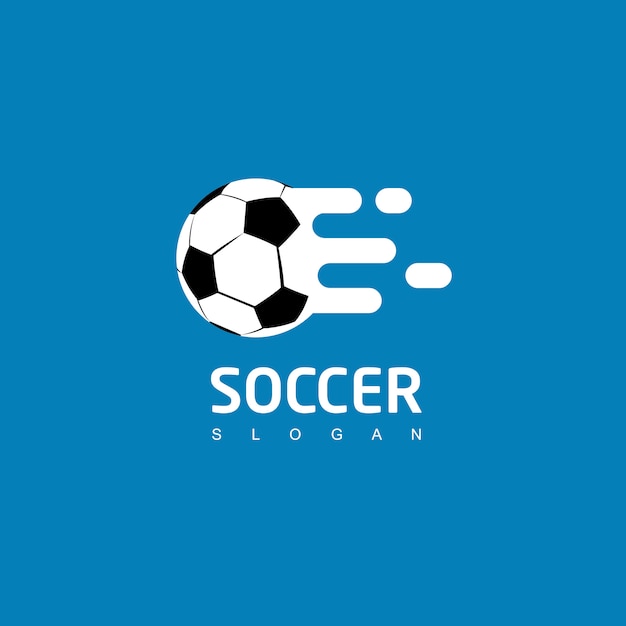 Download Soccer ball logo Vector | Premium Download
