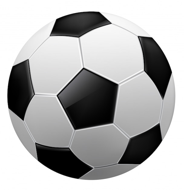 Download Soccer ball, vector Vector | Premium Download