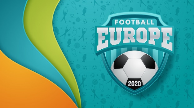 Download Free Soccer European Championship 2020 Premium Vector Use our free logo maker to create a logo and build your brand. Put your logo on business cards, promotional products, or your website for brand visibility.